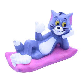 Tom & Jerry PVC Figur Tom auf Decke – Bullyland 2000 | hoppla-stuff.de